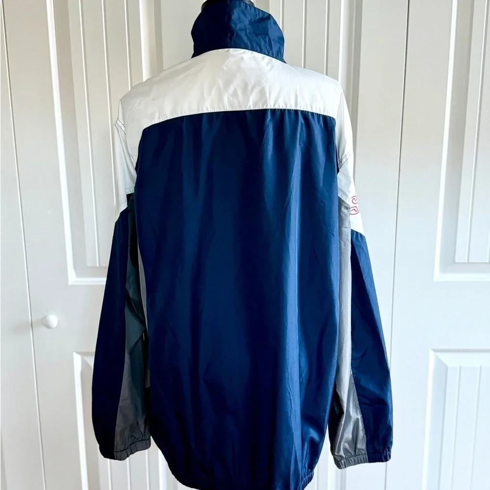 Los Angeles Chargers NFL Windbreaker Jacket Men’s XL Blue Colorblock Full Zip